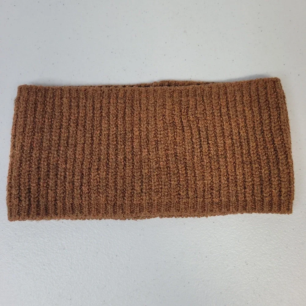 Universal Thread Brown‎ Ribbed Knit Earmuff Cover Winter Headband Ear Warmer